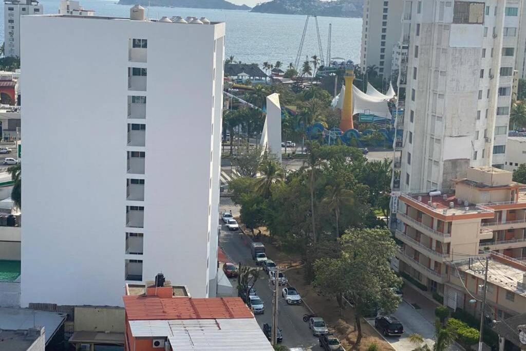 T2 Depto Advance Acapulco C Alberca Increible Apartment Bagian luar foto